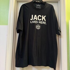Jack Daniel’s Jack Lives Here NWOTs Tee Shirt